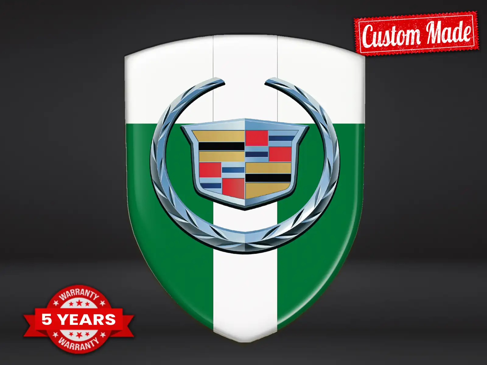 Cadillac Fensteraufkleber Robust Limitiert Hochwertig Fahrzeug